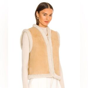 Nili Lotan shearling vest